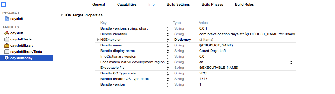 Setting the Bundle display name