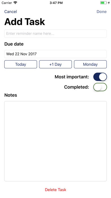 Daily Optimiser 4 Add Task Daily Optimiser 4 Add task