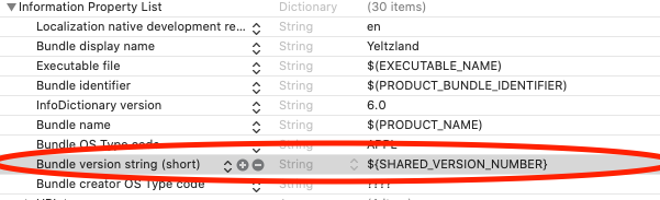 Using the build property