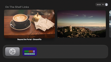 On The Shelf tvOS shelf